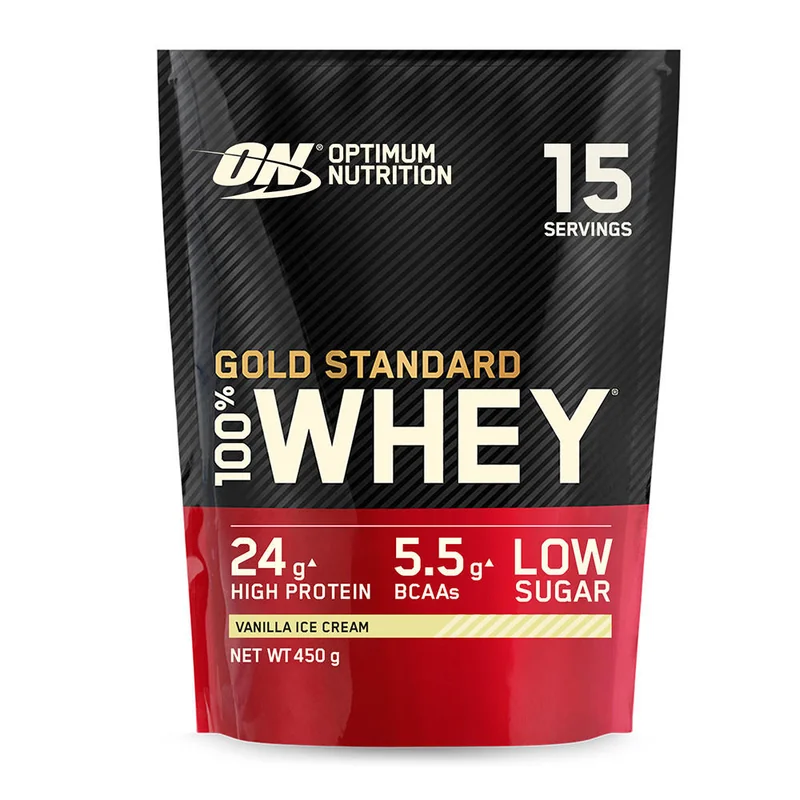 Whey Gold Standard 450 г ванилов сладолед – суроватъчен протеин