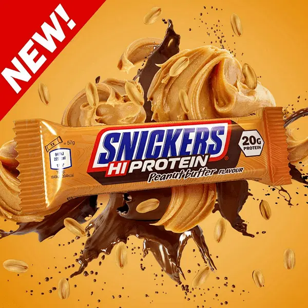 SNICKERS HI Protein Bars Peanut Butter 57 грама