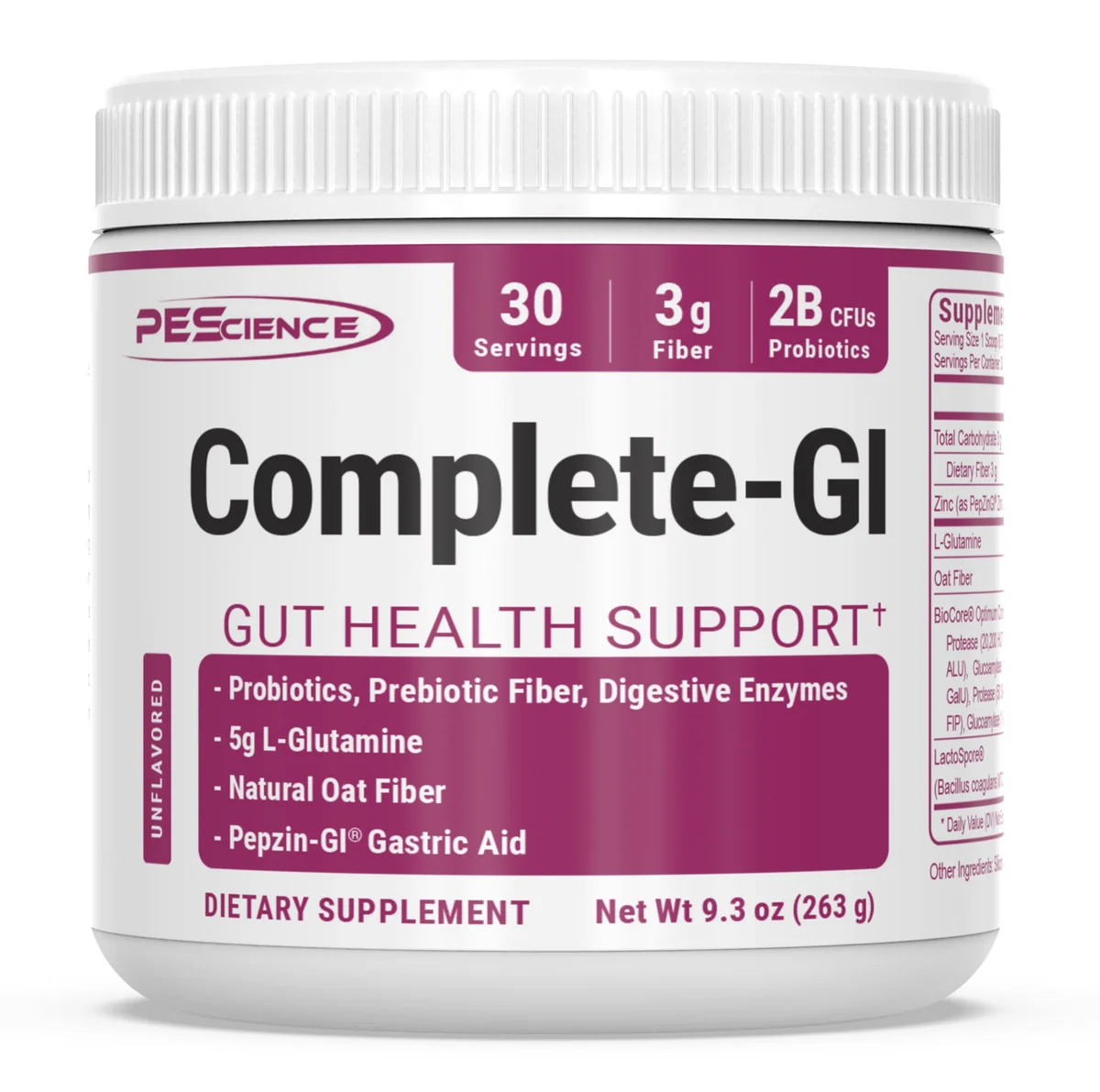 Опаковка PEScience Complete GI с вкус Диня, на преден план