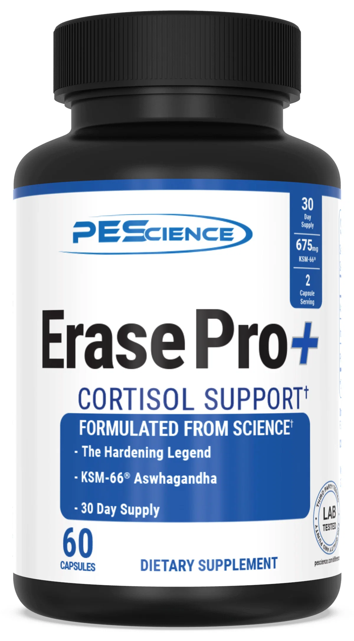 Опаковка PEScience Erase Pro с логото на марката и името на продукта