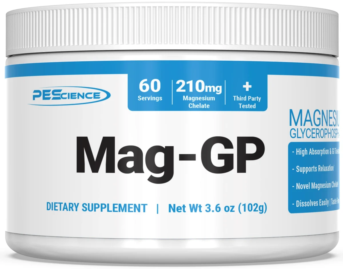 PEScience Mag-GP опаковка на прах с мерителна лъжичка