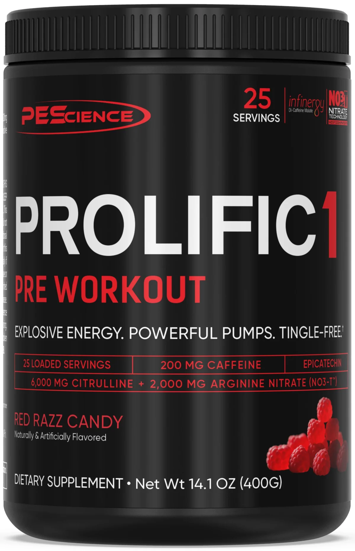PEScience Prolific 1 детайлен изглед на опаковката