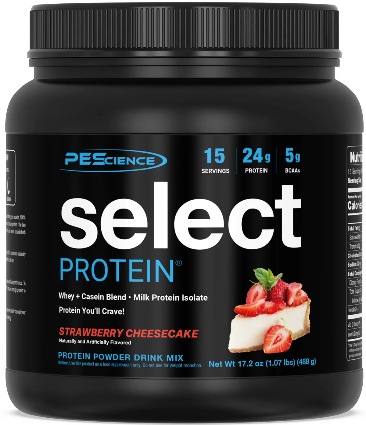 PEScience Select Protein - таблица с хранителни стойности