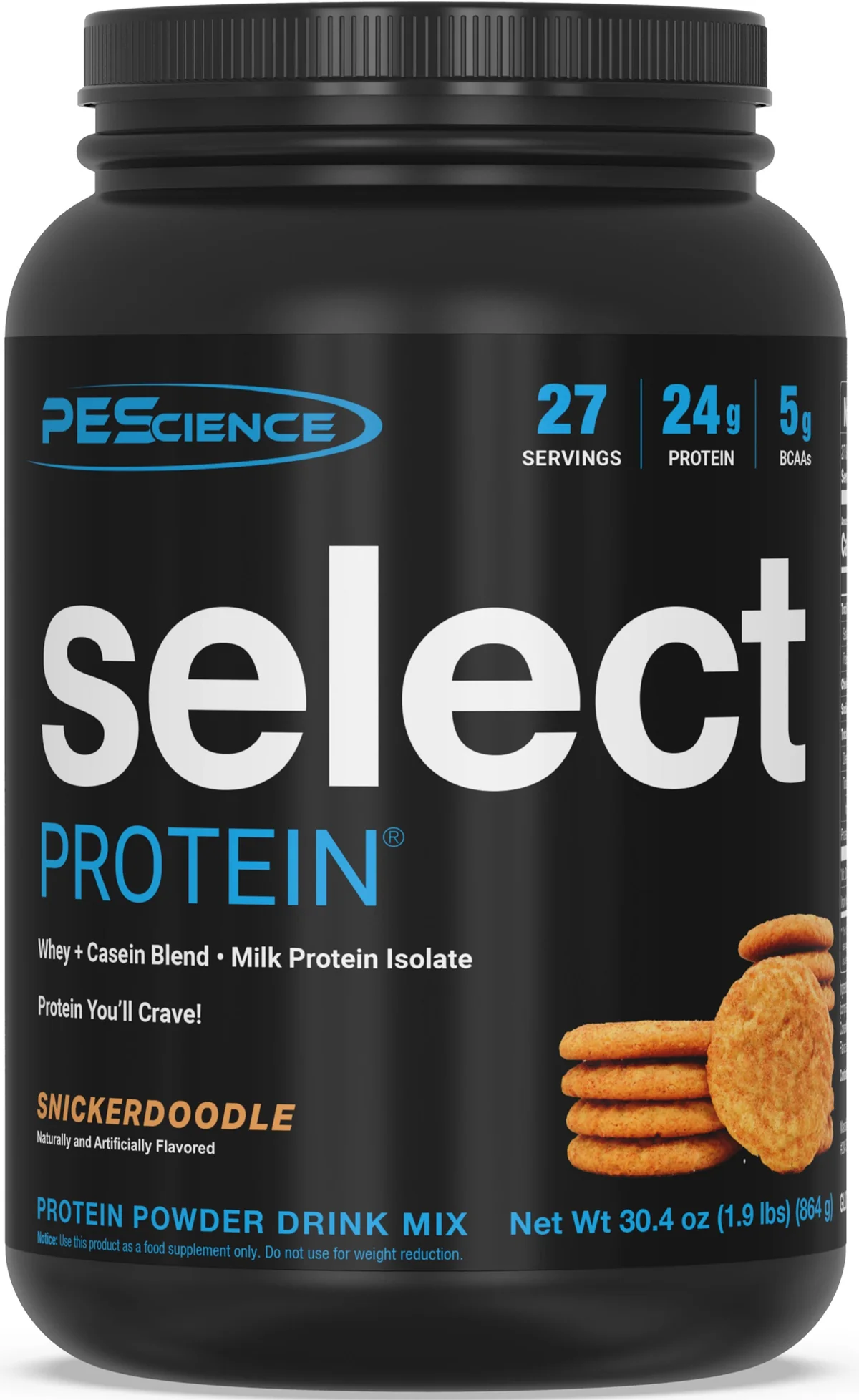 PEScience Select Protein Peanut Butter Cookie (27 порции) - преден изглед на опаковката