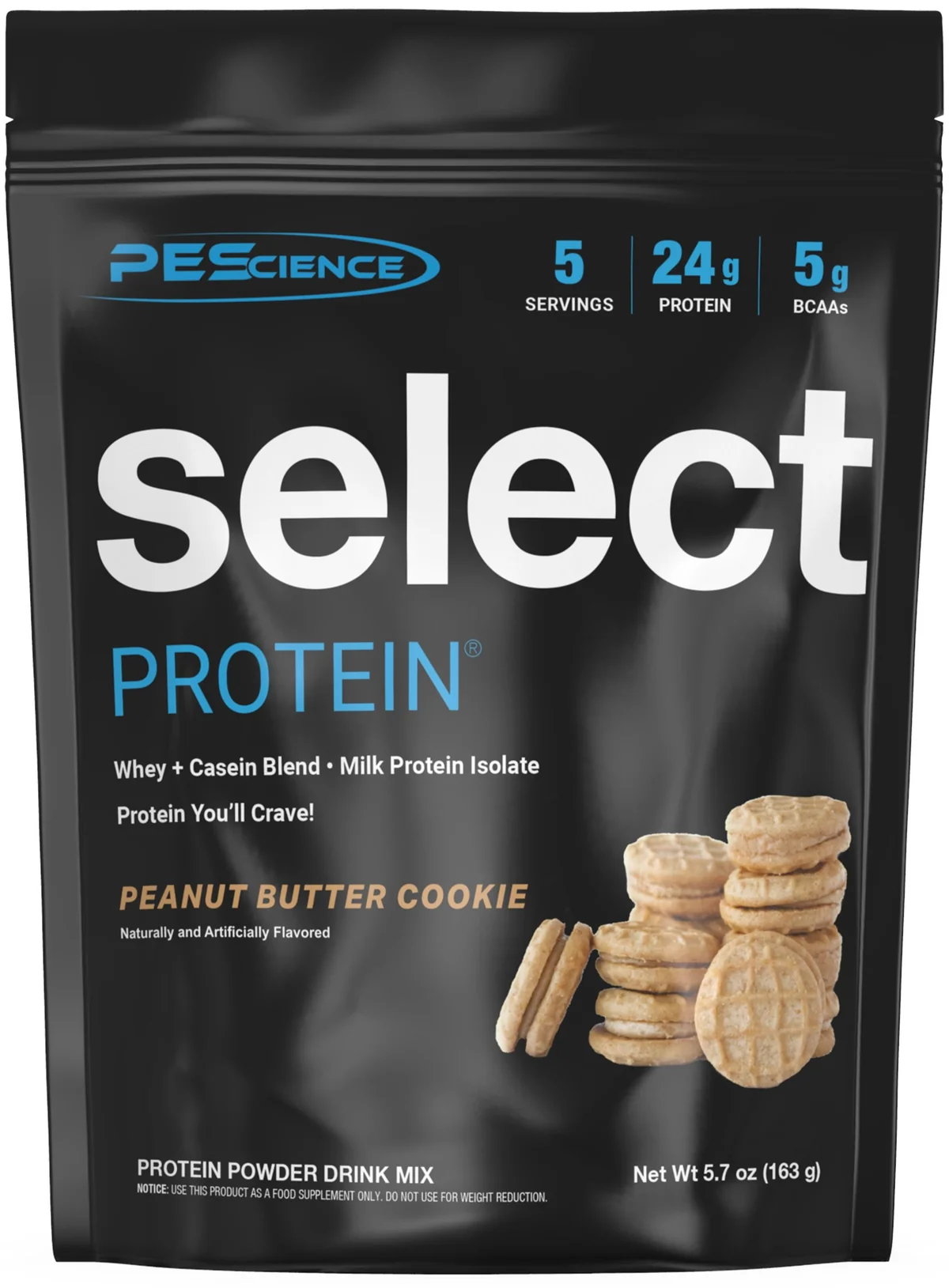 Таблица с хранителна стойност на PEScience Select Protein