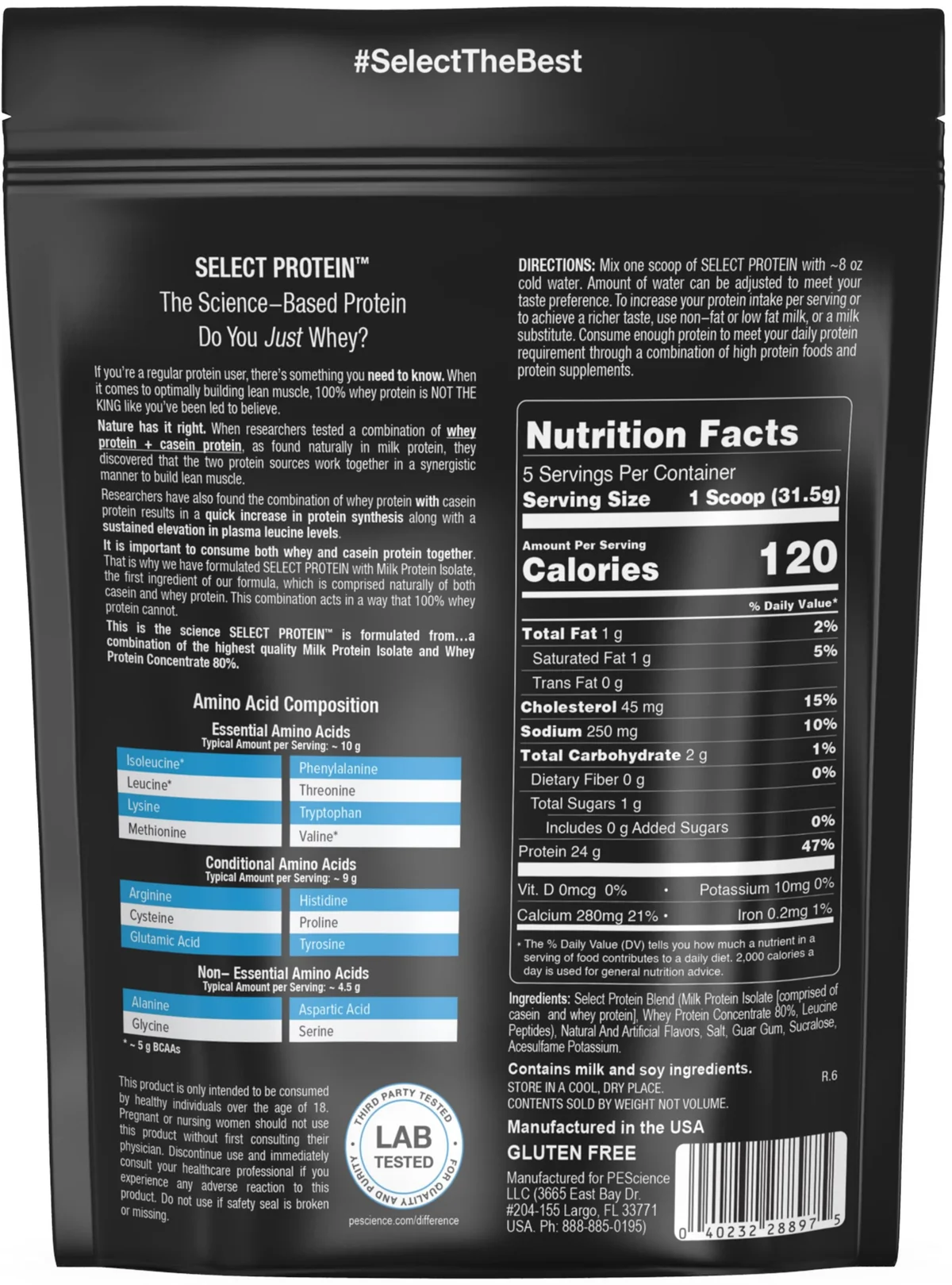 Илюстрация на шейкър чаша, включена в PEScience Select Protein Variety Pack