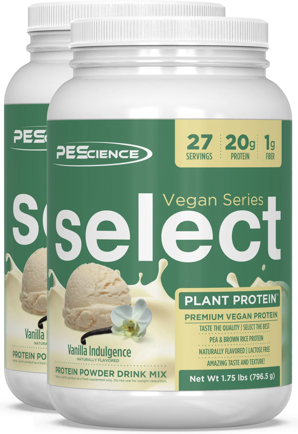 PEScience Select Protein Vegan Series, вкус Vegan Cinnamon Delight