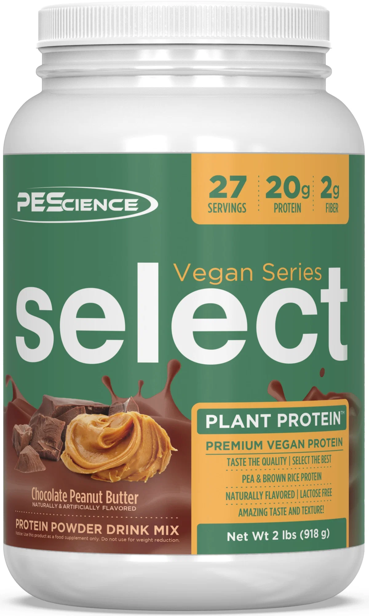 PEScience Select Protein Vegan Series – шейкър с приготвена напитка