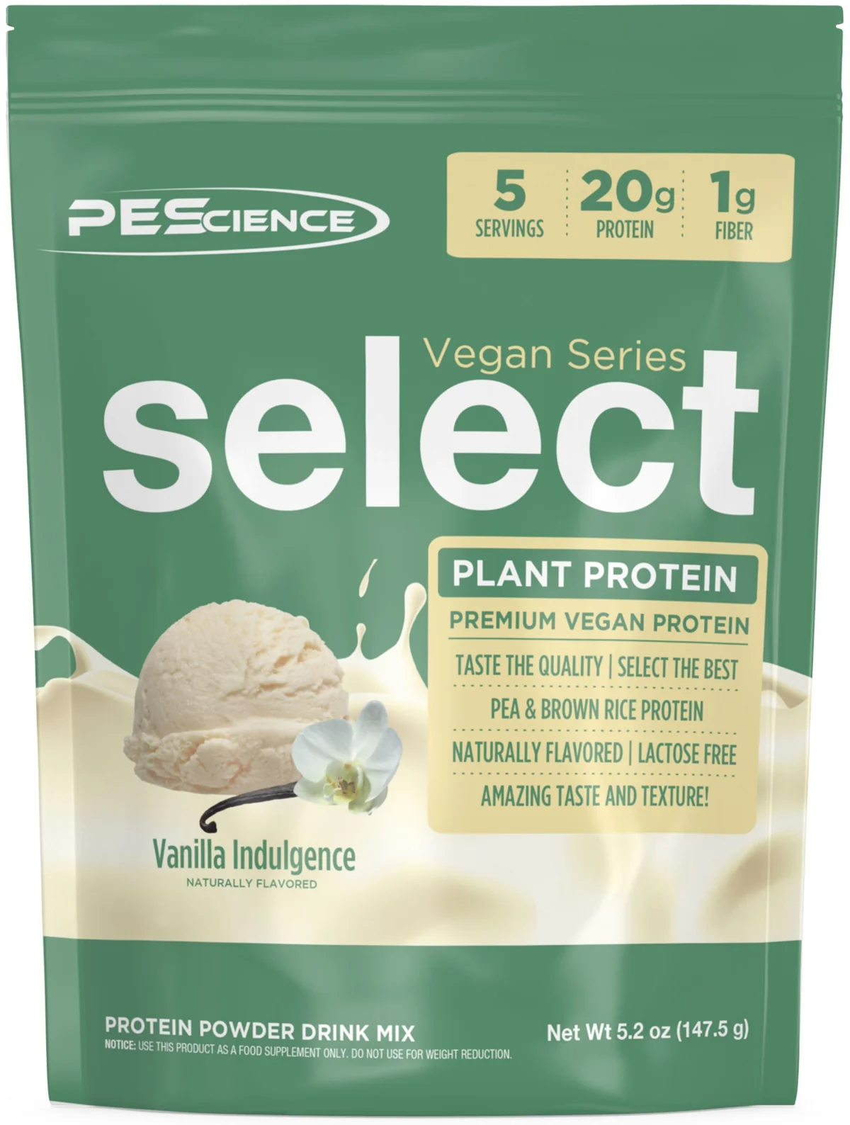 PEScience Select Protein Vegan Series (5 порции) - опаковки с различни вкусове