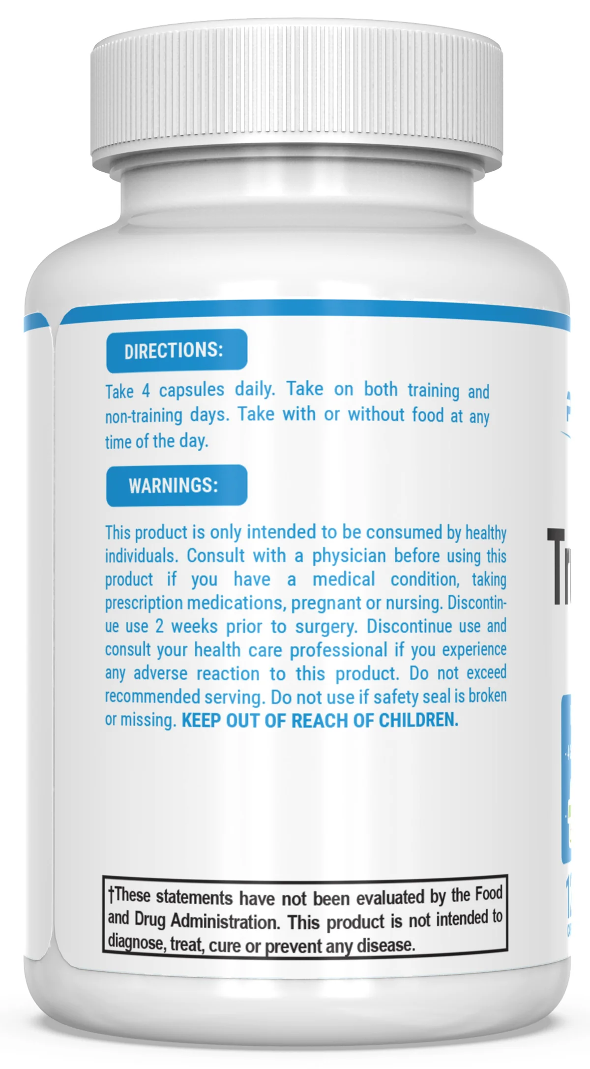 PEScience TruCreatine+ Капсули – отворена опаковка с капсули