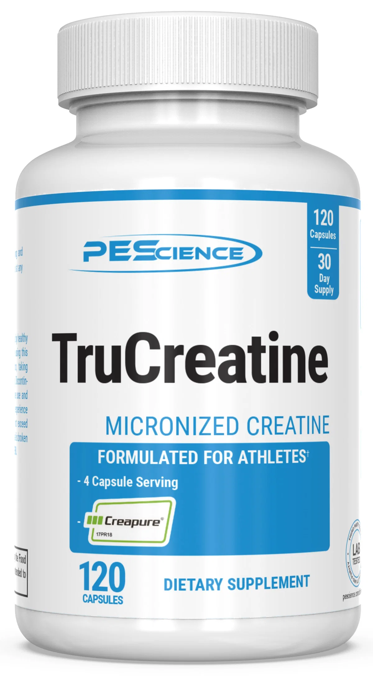PEScience TruCreatine+ Капсули – опаковка отпред