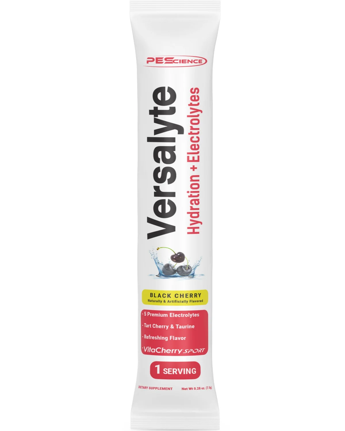 PEScience Versalyte – снимка на разтворена напитка в чаша
