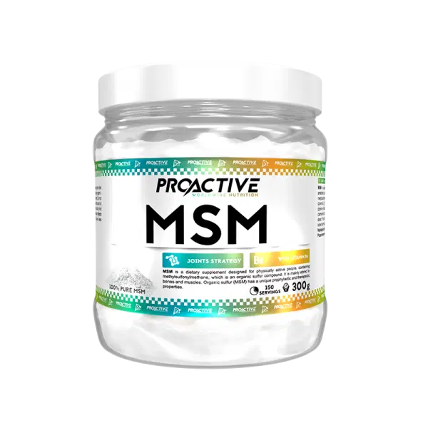ProActive MSM 300g преден изглед на опаковката с етикет