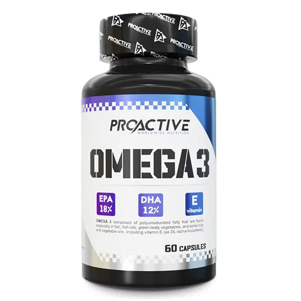ProActive Omega 3 60 caps преден изглед на опаковката