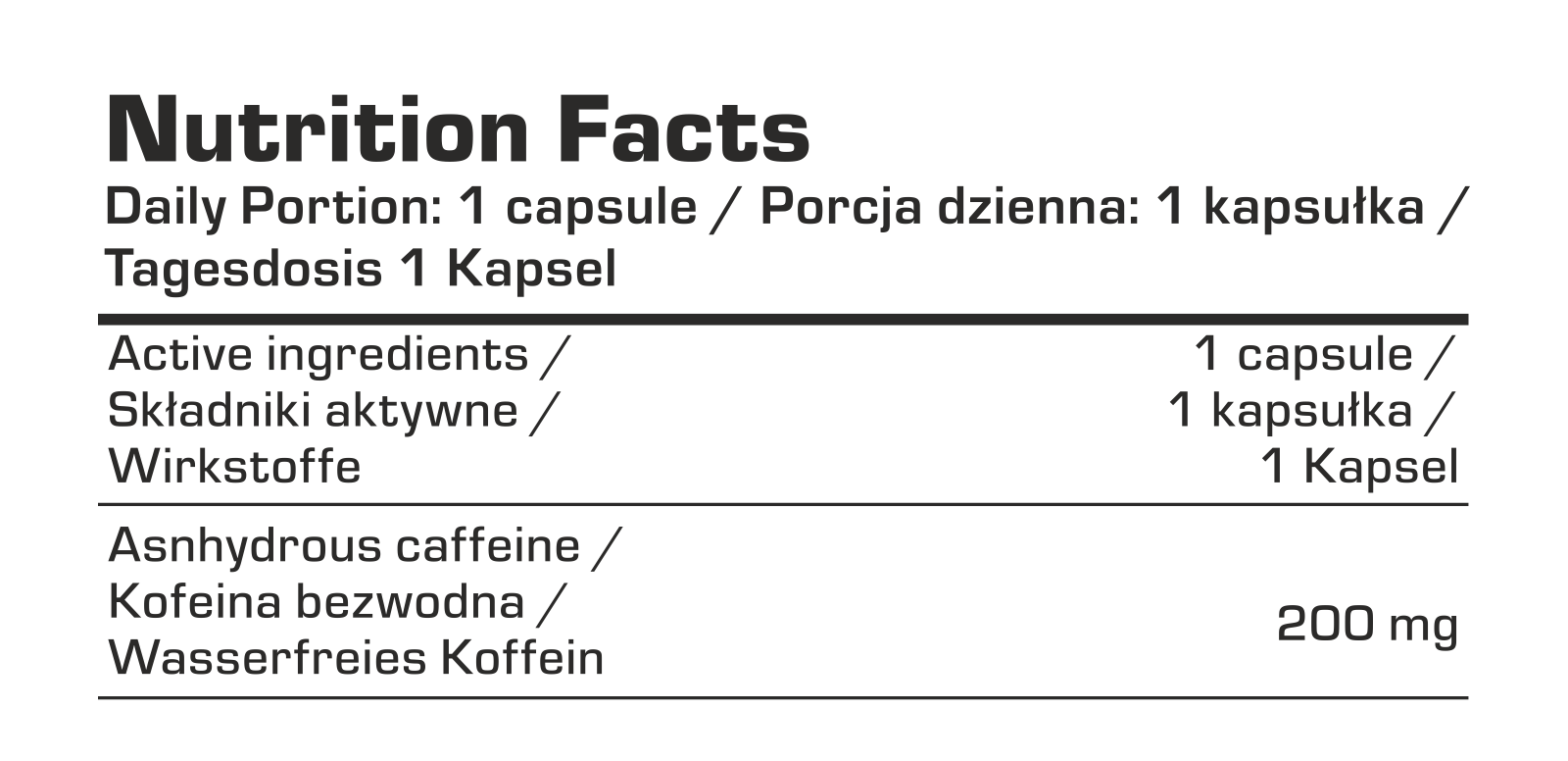 7Nutrition - Caffeine Speed 120 caps