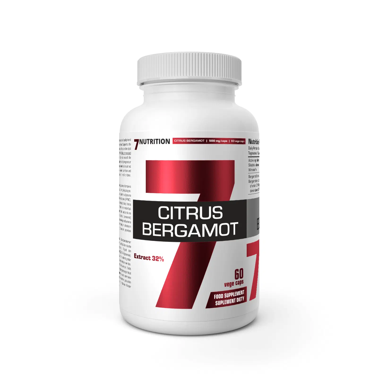 7Nutrition - CITRUS BERGAMOT 60 vege caps
