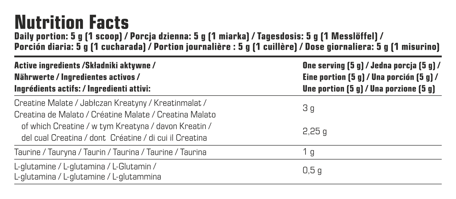 7Nutrition - Creatine Strong 400 g