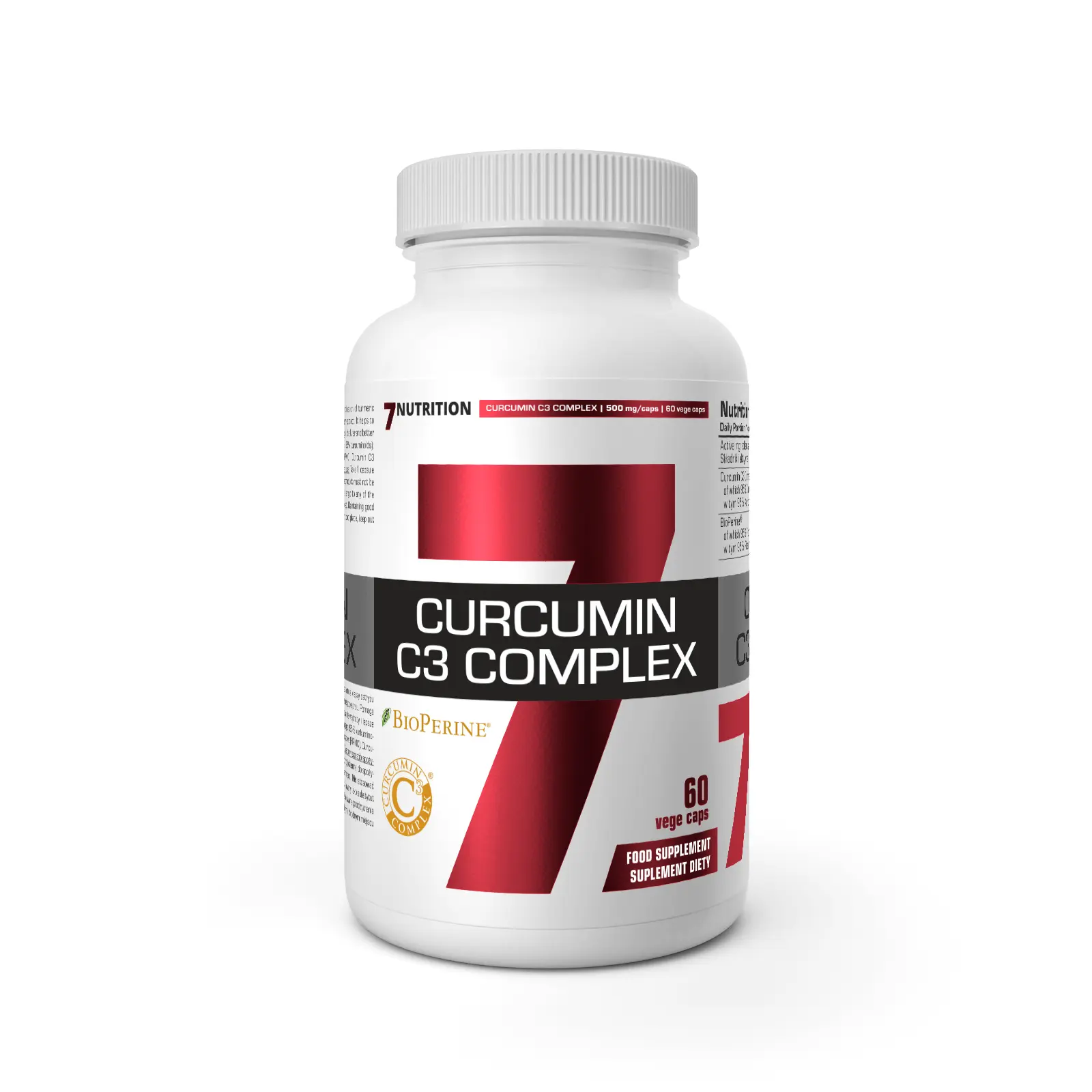 7Nutrition - Curcumin C3 60 vege caps