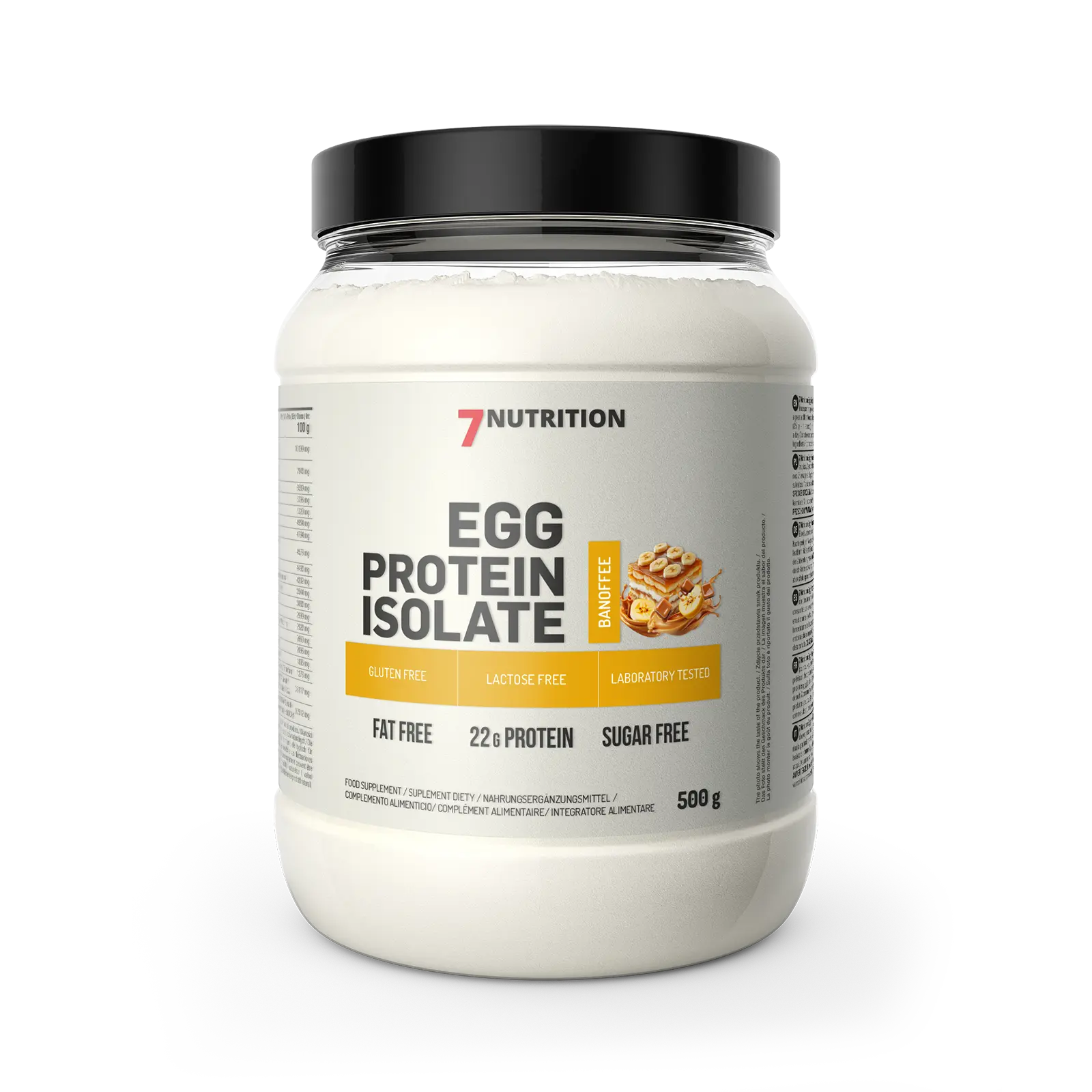 7Nutrition - Egg Protein Isolate 500g Crema Catalana