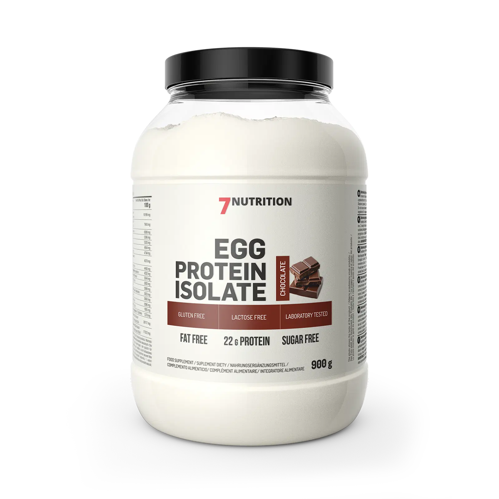 7Nutrition - Egg Protein Isolate 900g Chocolate