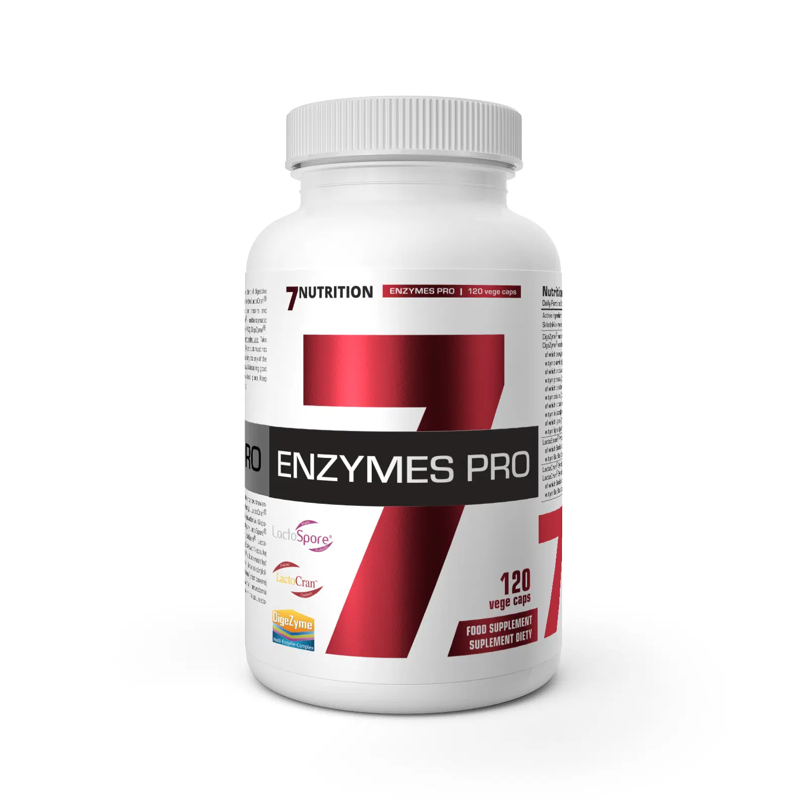 7Nutrition - Enzymes PRO 120 vege caps