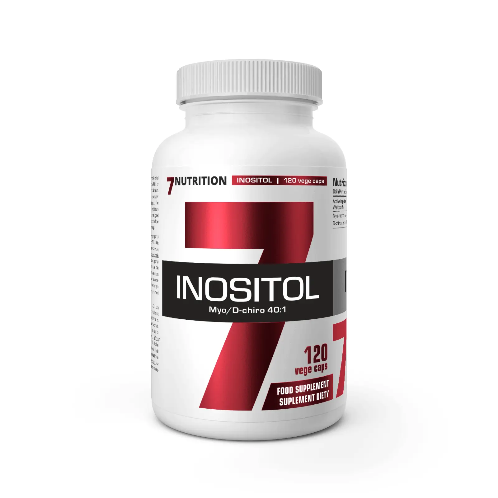7Nutrition - INOSITOL 120 VEGE CAPS