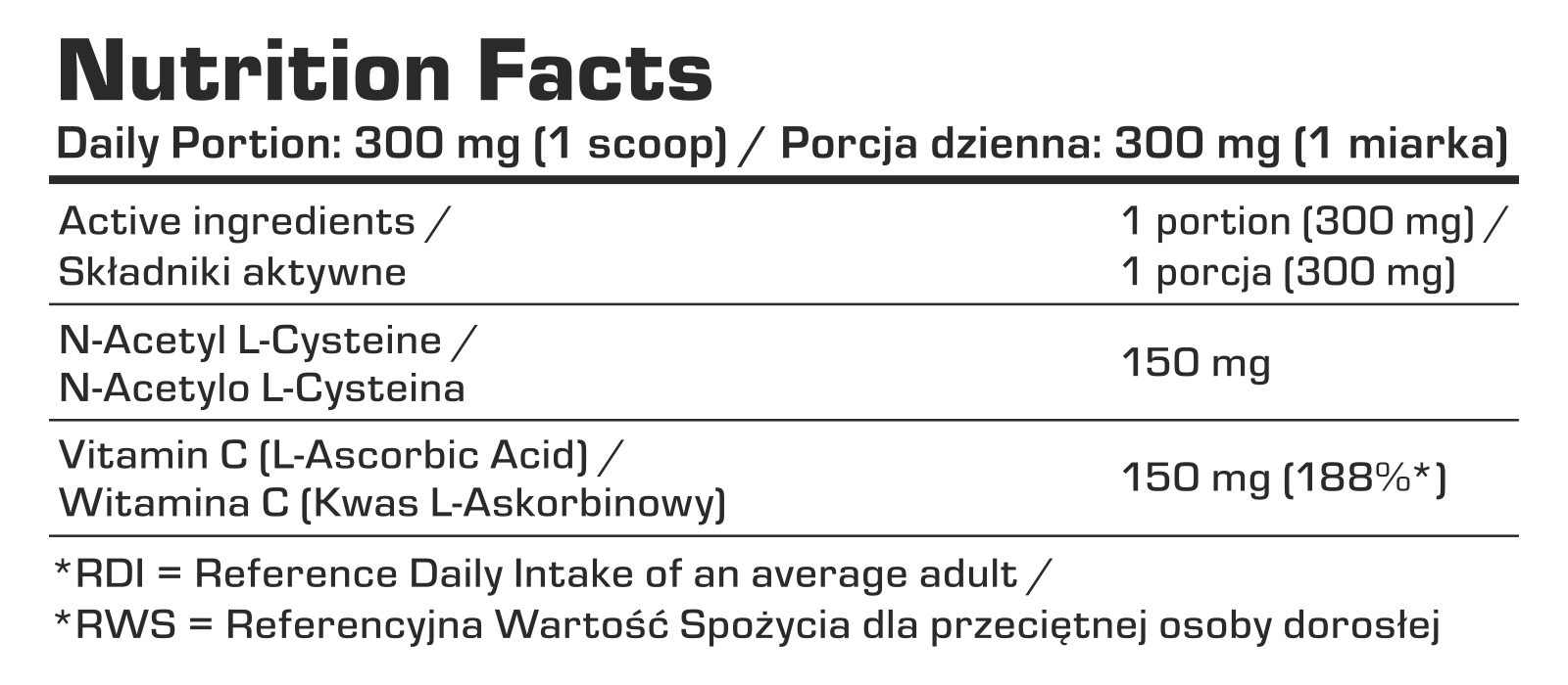 7Nutrition - NAC 150g
