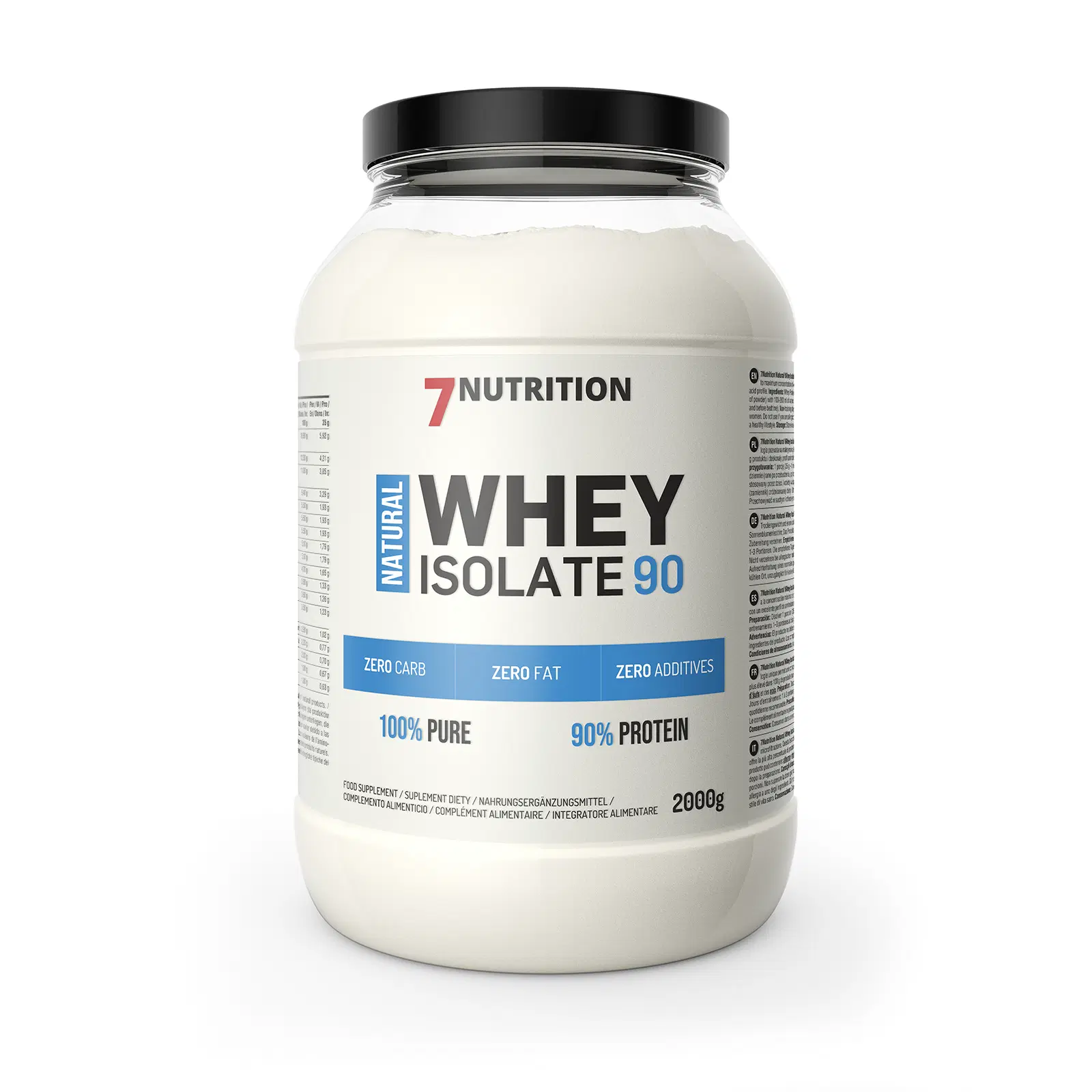7Nutrition - Natural Whey Isolate 90