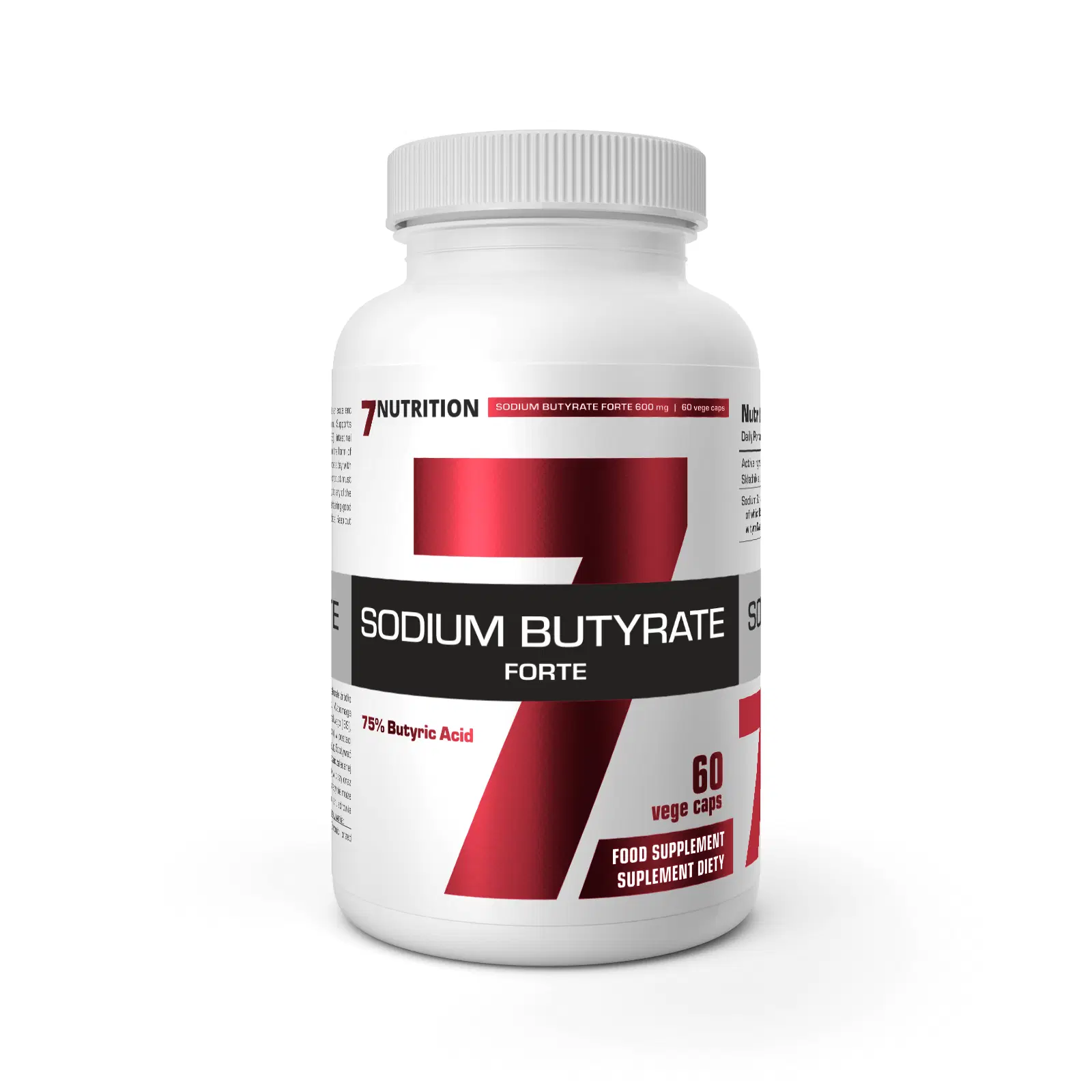 7Nutrition - Sodium Butyrate FORTE - 60 vege caps