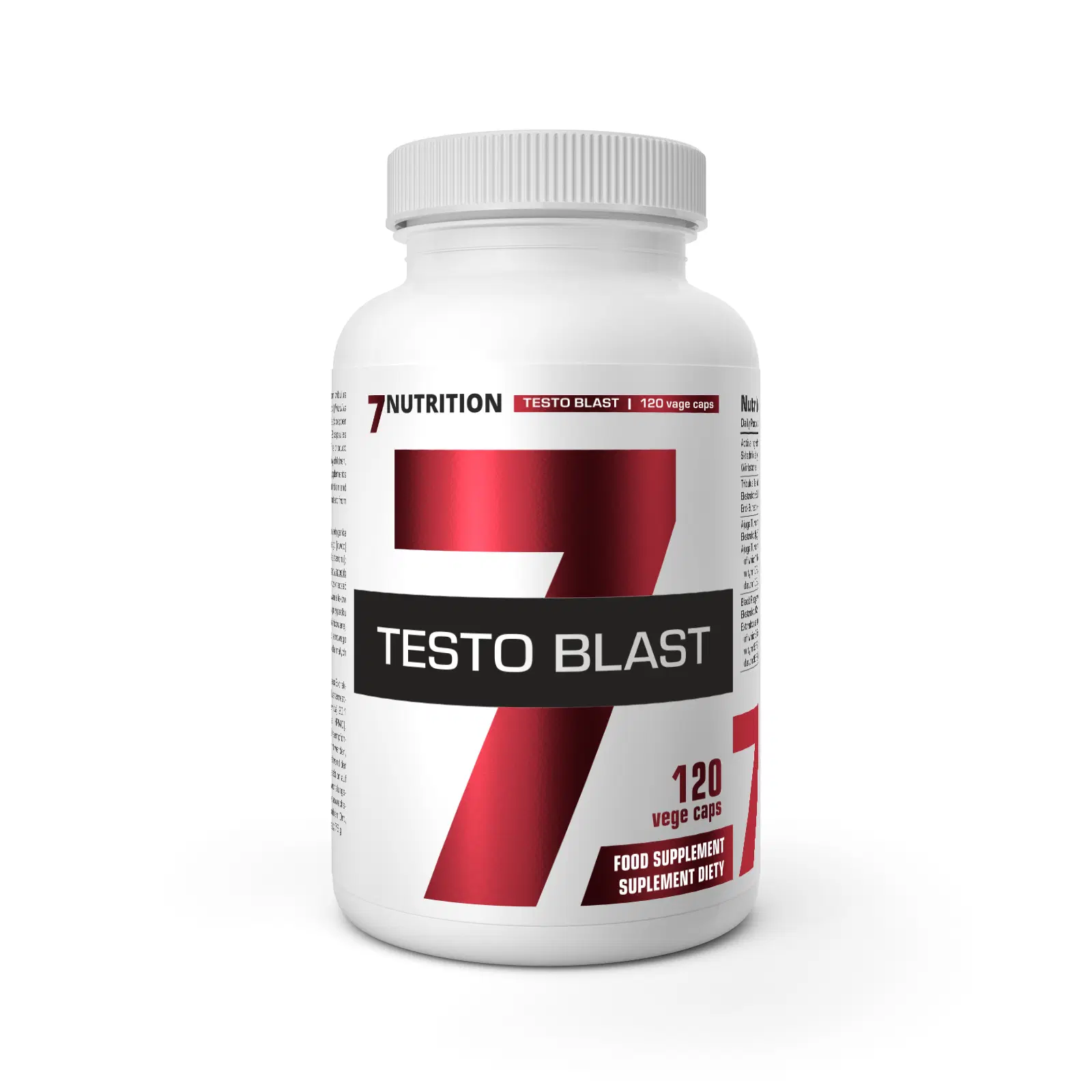 7Nutrition - Testo Blast - 120 vege caps