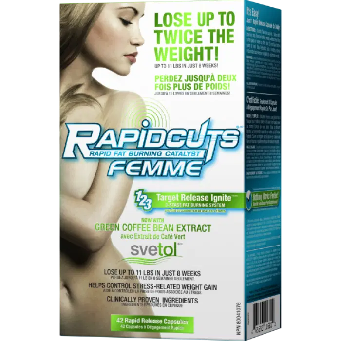 AllMax - RapidCuts Femme / 42caps.