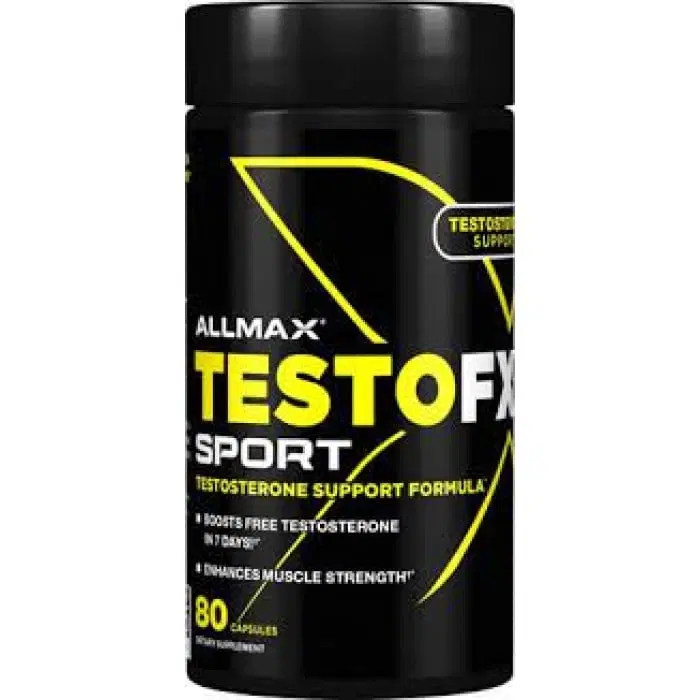 AllMax Nutrition AllMax - TestoFX Sport / 80 caps. опаковка преден изглед