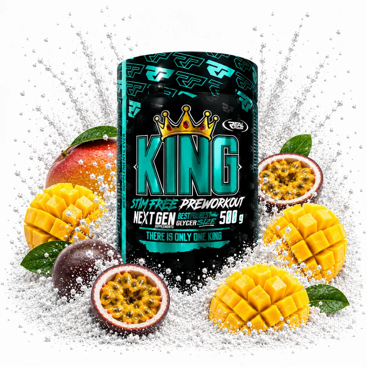 King Stim Free Pre-Workout Real Pharm 500 г