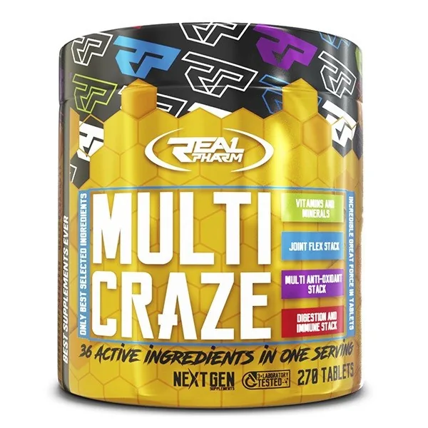 Multi Craze Real Pharm 270 таблетки