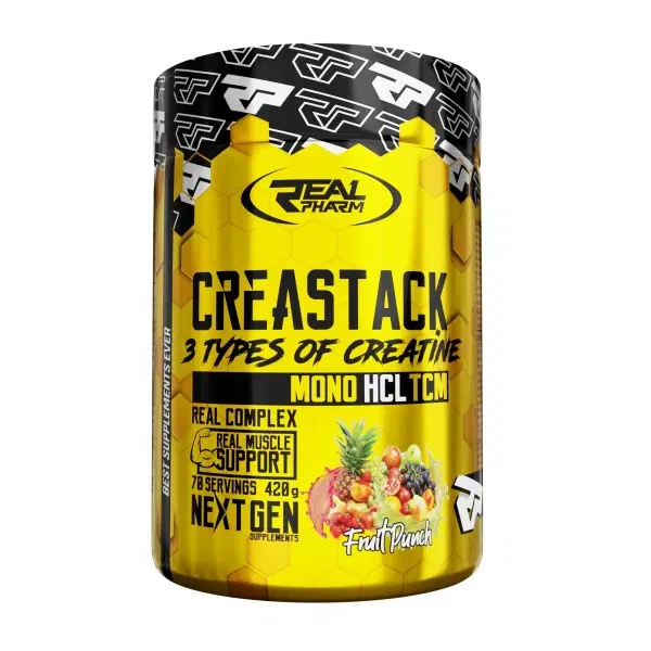 Real Pharm Crea Stack 420 грама опаковка с плодов вкус