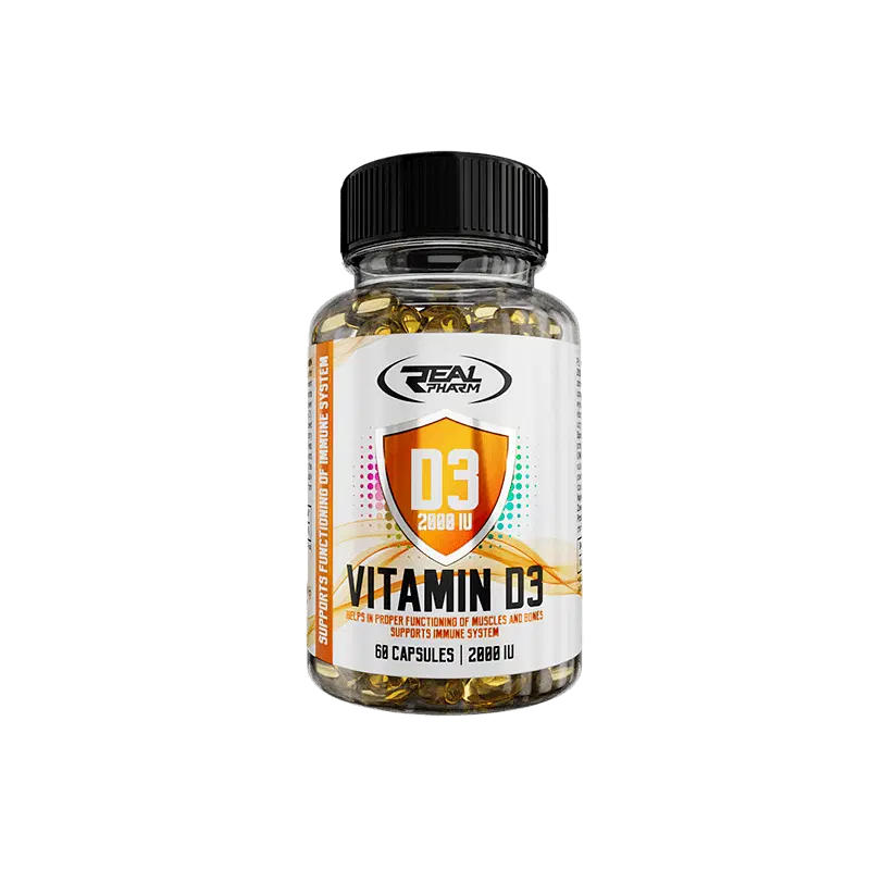 Витамин D3 2000 Real Pharm 60 дражета