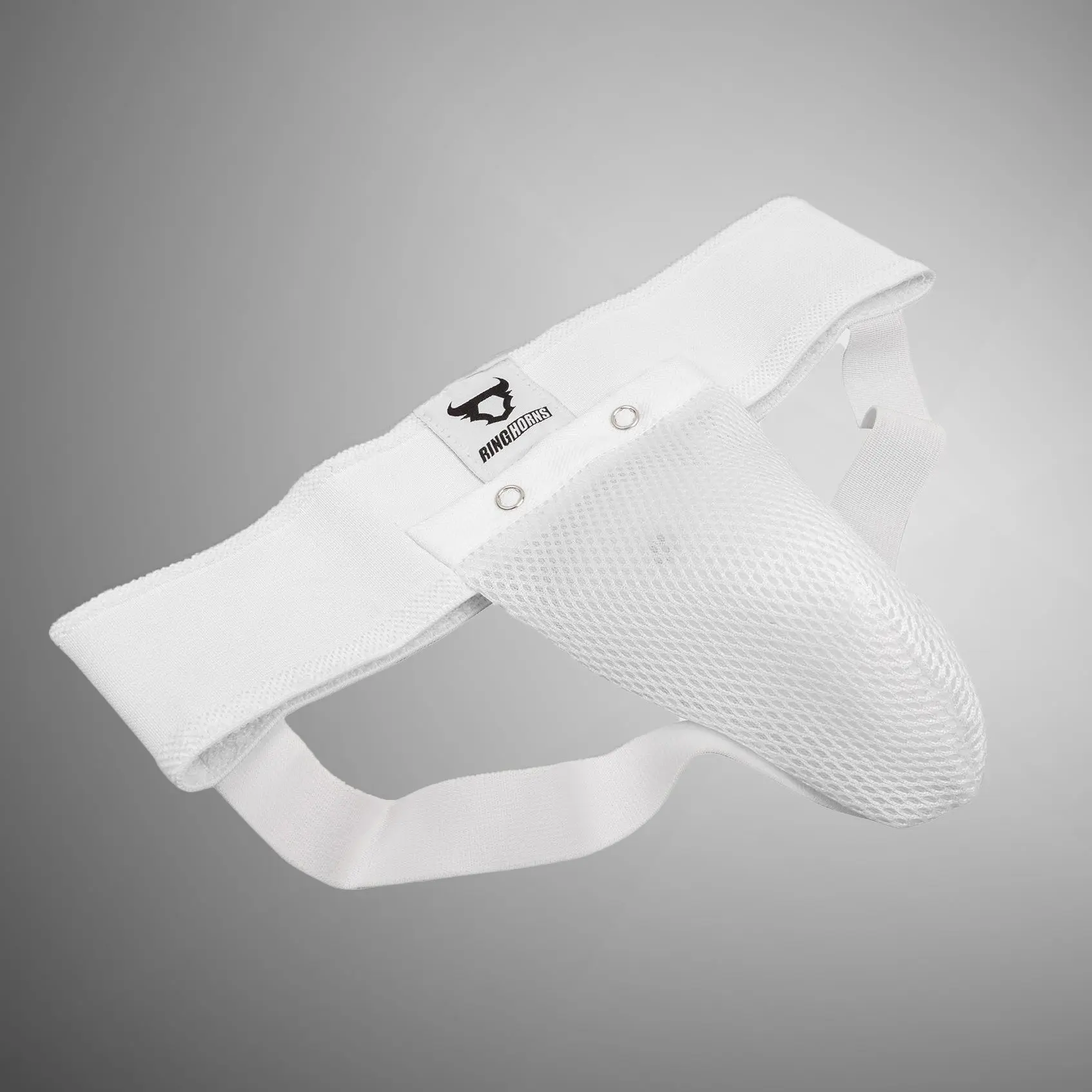 Ringhorns Charger by Venum Groin Guard and Jockstrap – White, частичен изглед отстрани