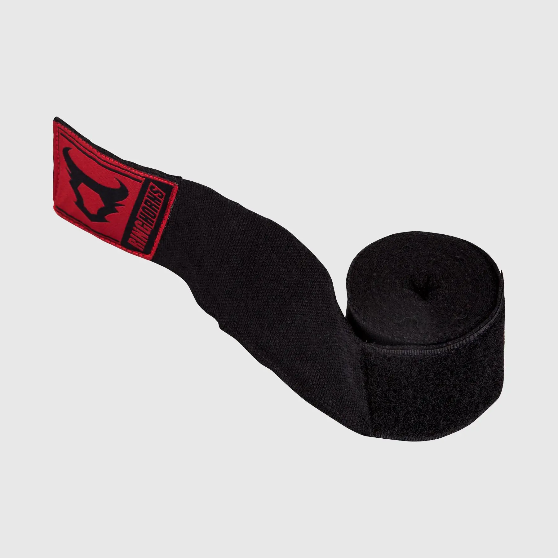Ringhorns Charger by Venum Hand Wraps 2.5 Meters Black разгърнати
