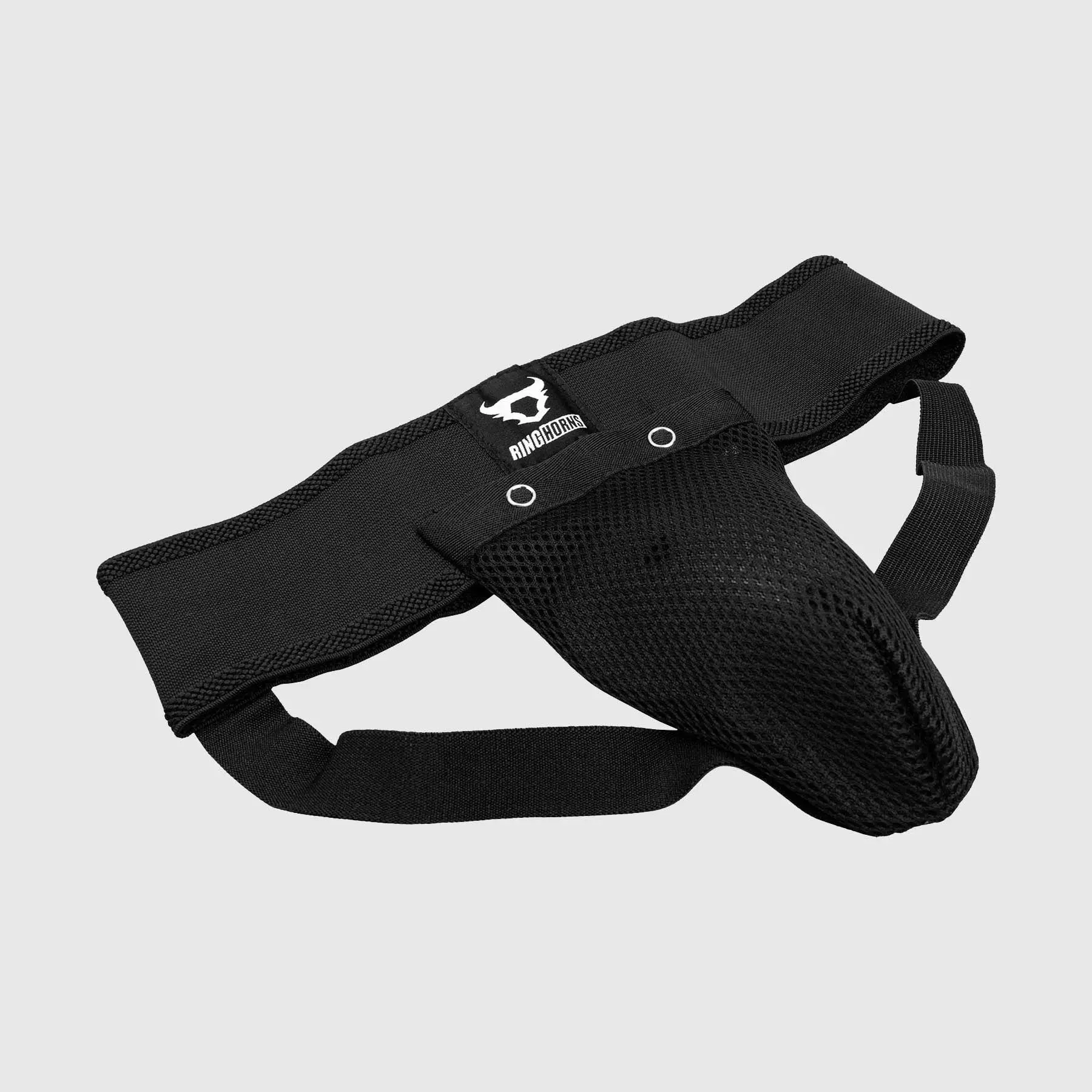 Ringhorns Charger by Venum Kids Groin Guard and Jockstrap – Black, страничен изглед