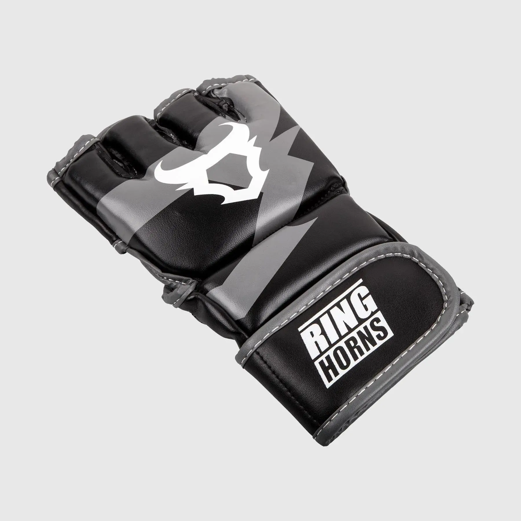 Ringhorns Charger by Venum MMA Gloves - Black горен изглед
