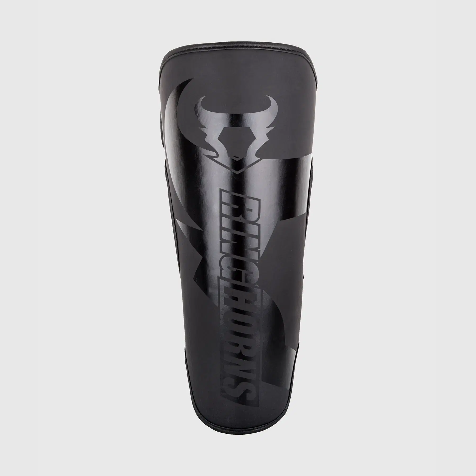 Ringhorns Charger by Venum Shin Guards - Black/Black
