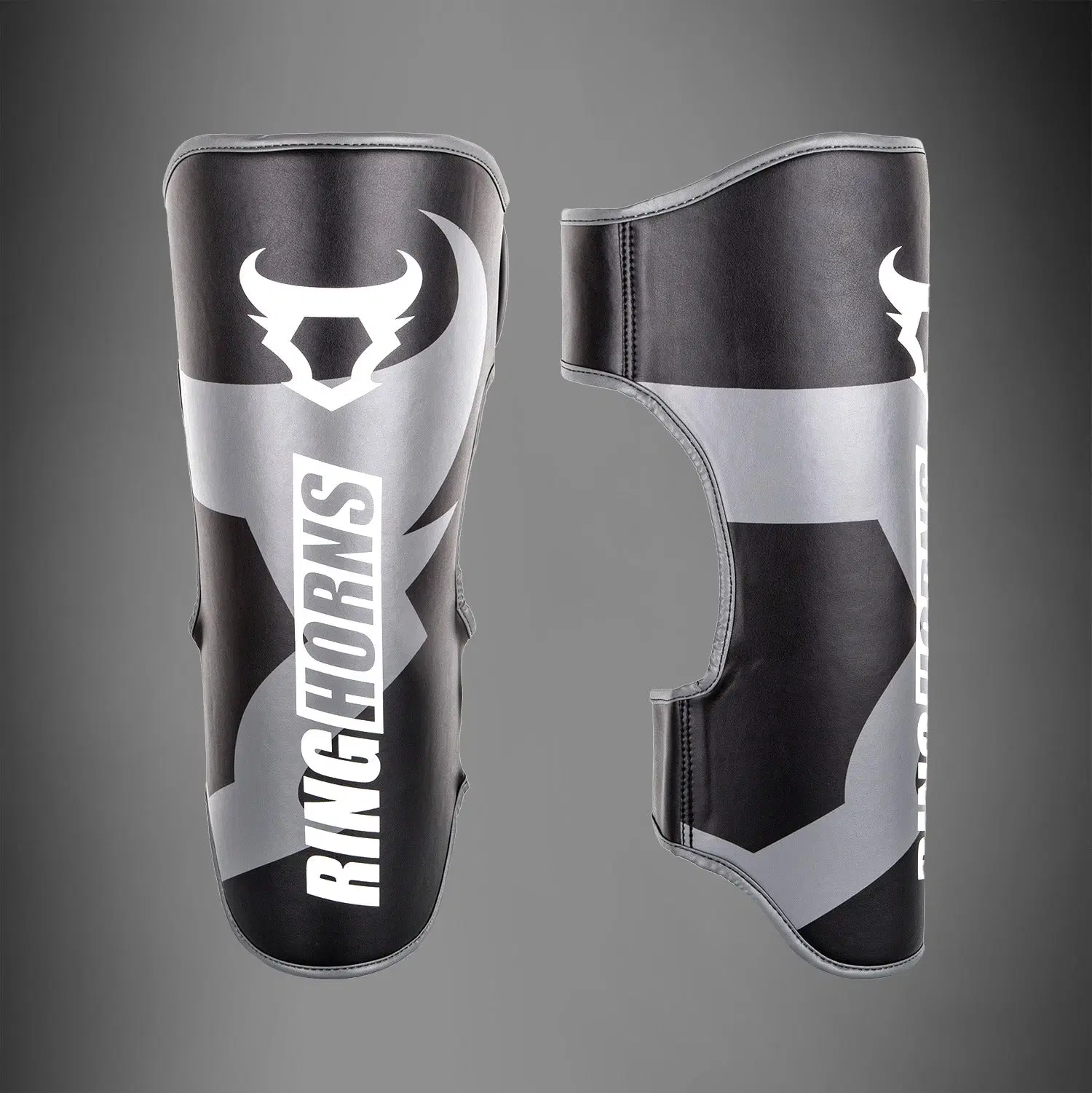 Ringhorns Charger by Venum Shin Guards - Black