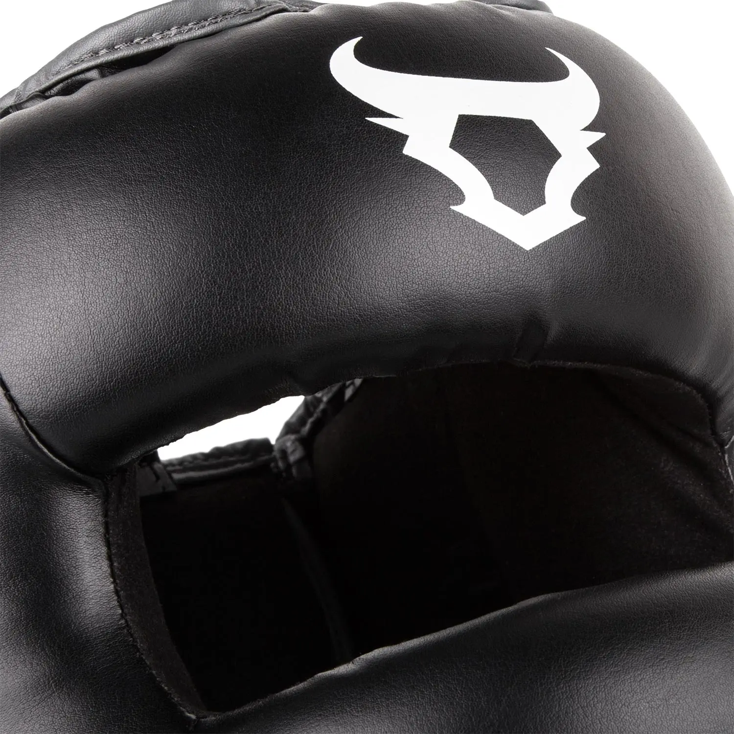 Ringhorns Nitro Headgear-Black детайл на предната част