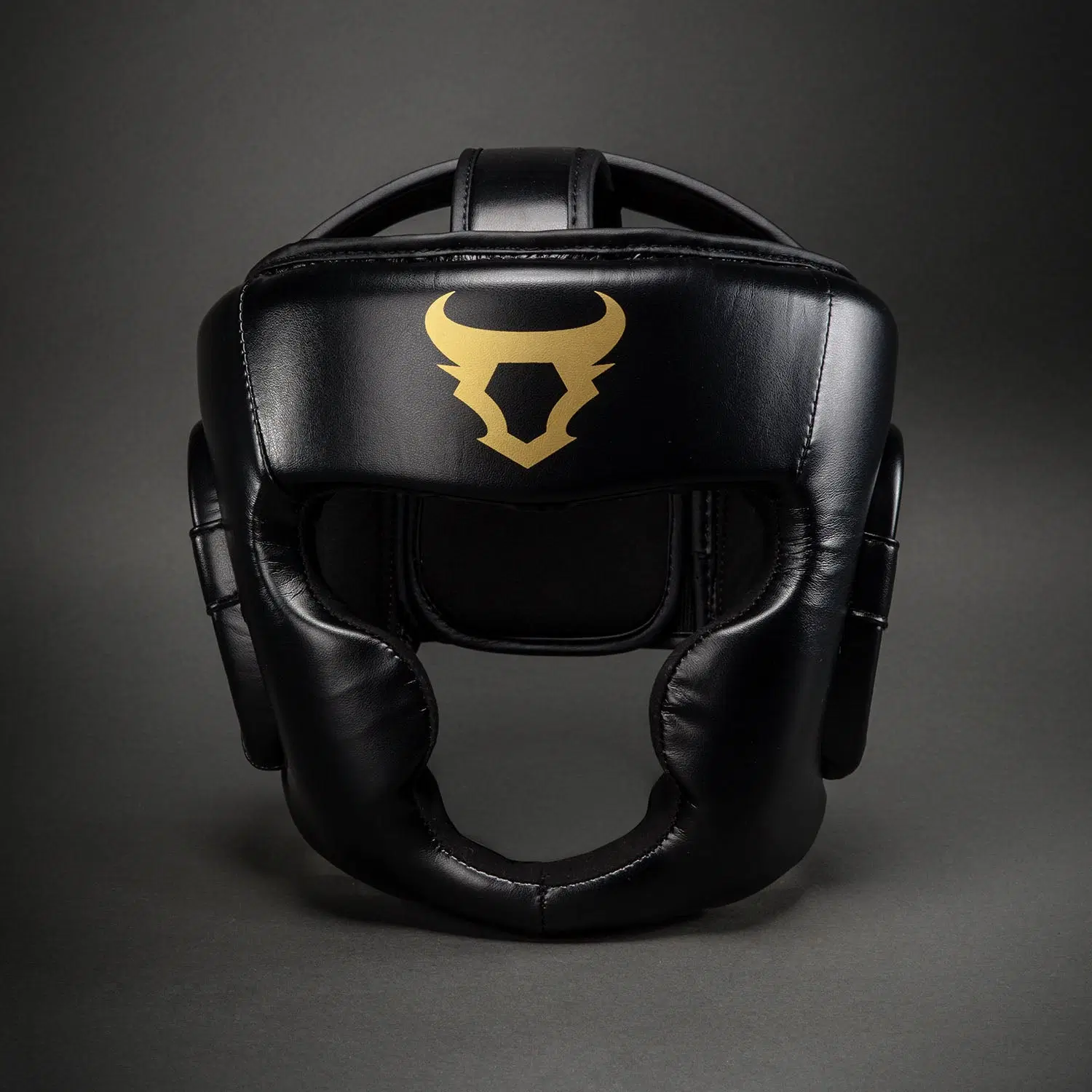 Ringhorns Charger by Venum Headgear - Black/Gold