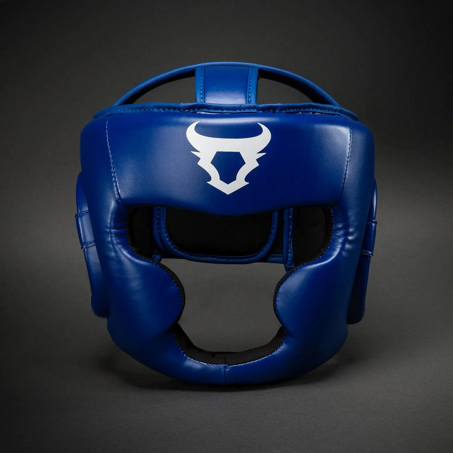 Ringhorns Charger by Venum Headgear - Navy Blue/Red
