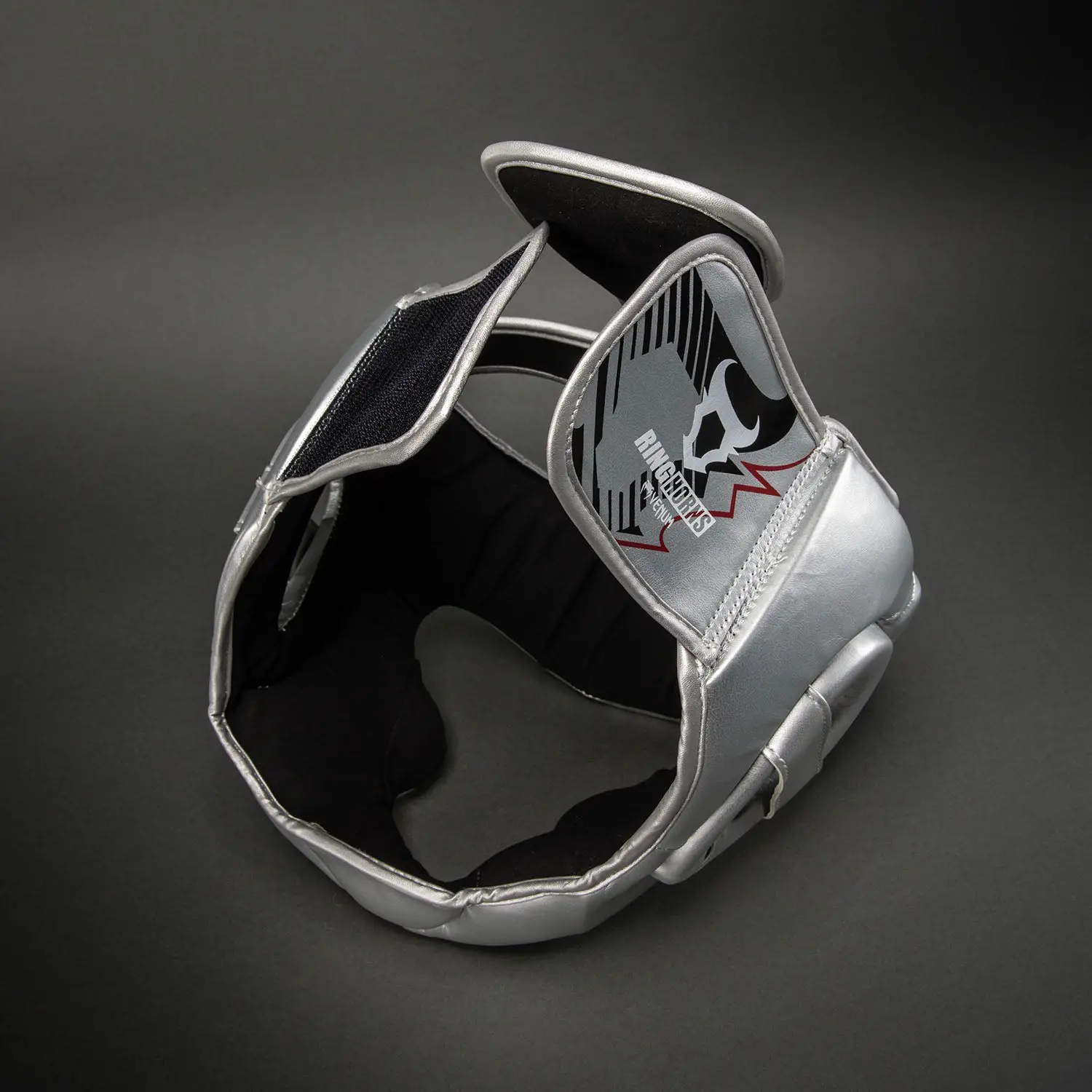 Ringhorns Charger by Venum Headgear- Silver/Black вътрешен изглед