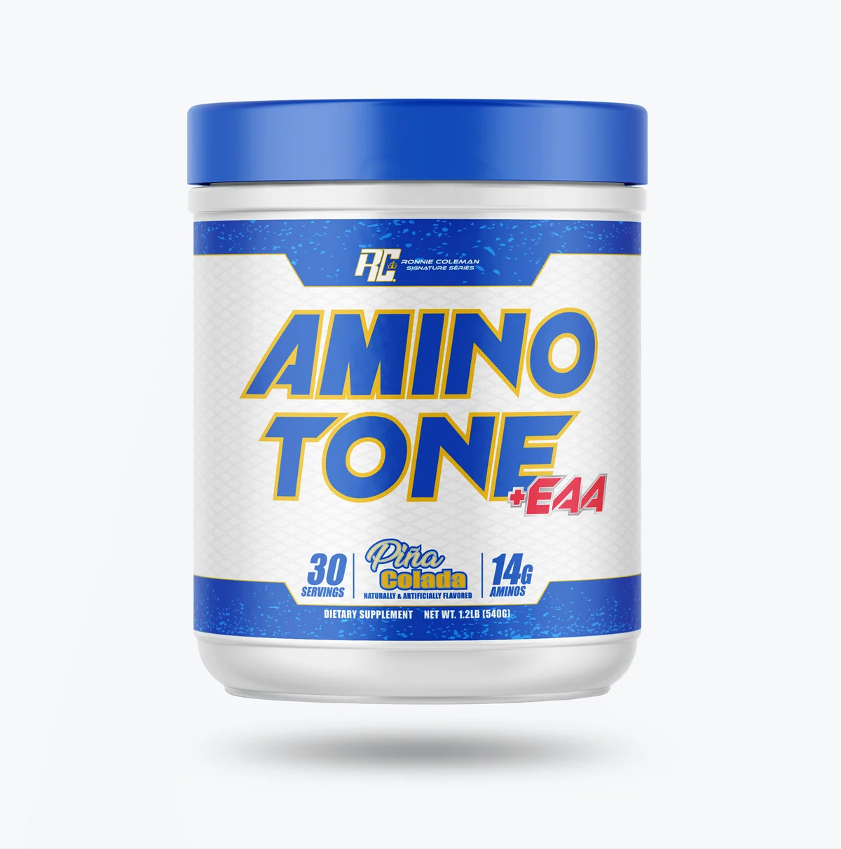 Опаковка Ronnie Coleman Amino Tone EAA Lemonade 30 дози