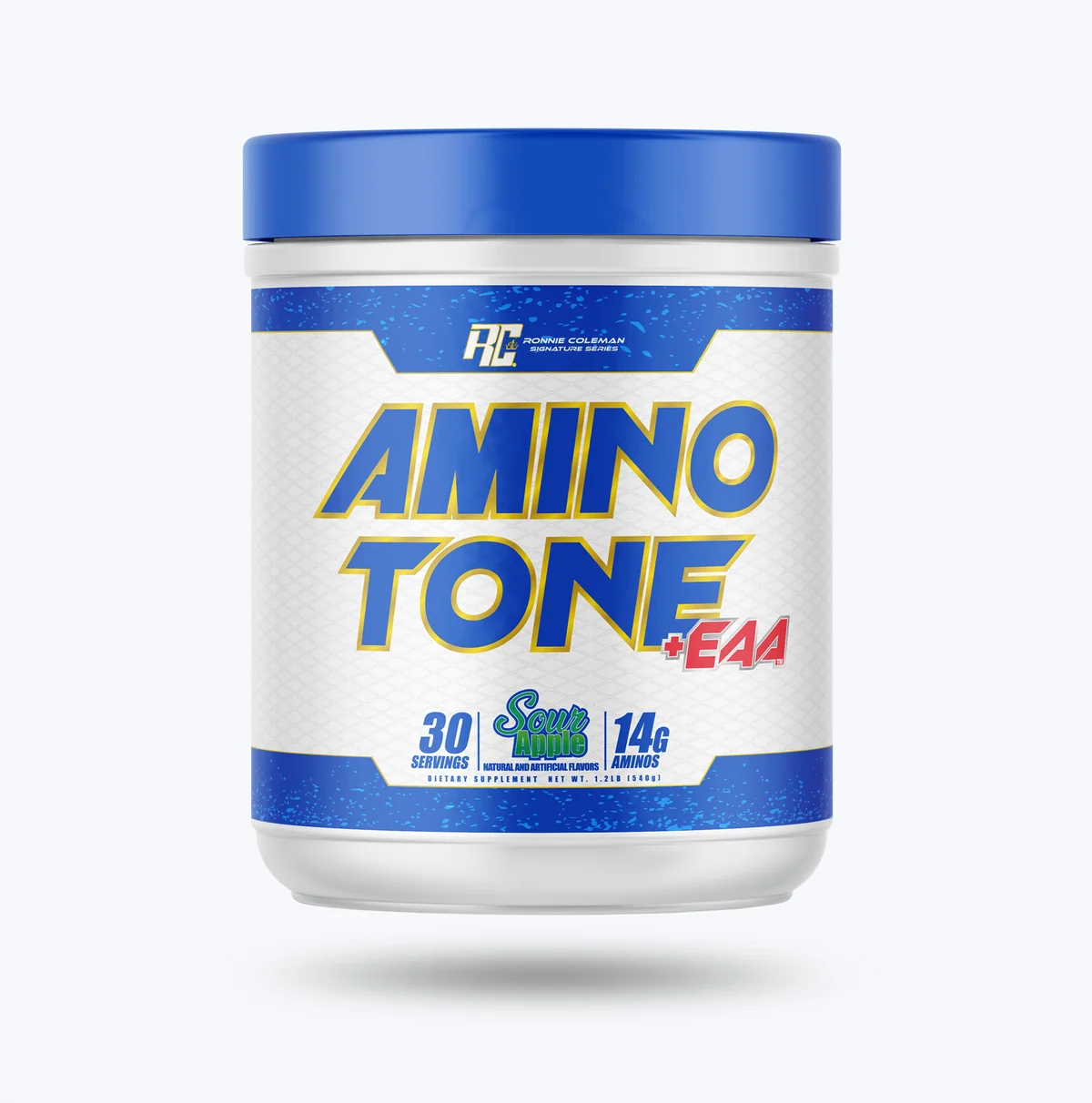 Опаковка Ronnie Coleman Amino Tone EAA Pina Colada 30 дози