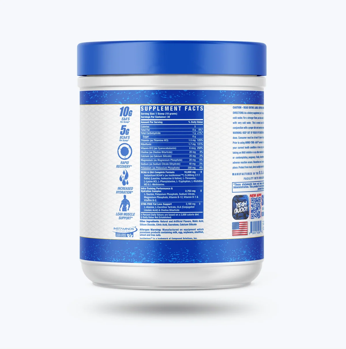 Изображение на всички вкусове Ronnie Coleman Amino Tone EAA 30 дози