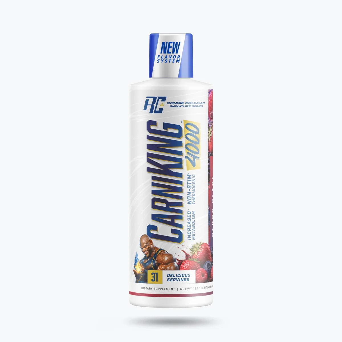 Ronnie Coleman CarniKING 4000 – етикет с информация за продукта